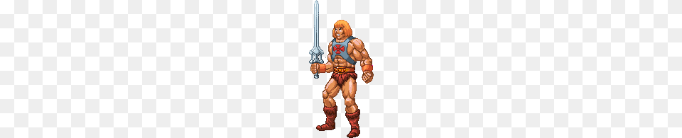 Pixel He Man, Clothing, Costume, Person, Baby Free Png