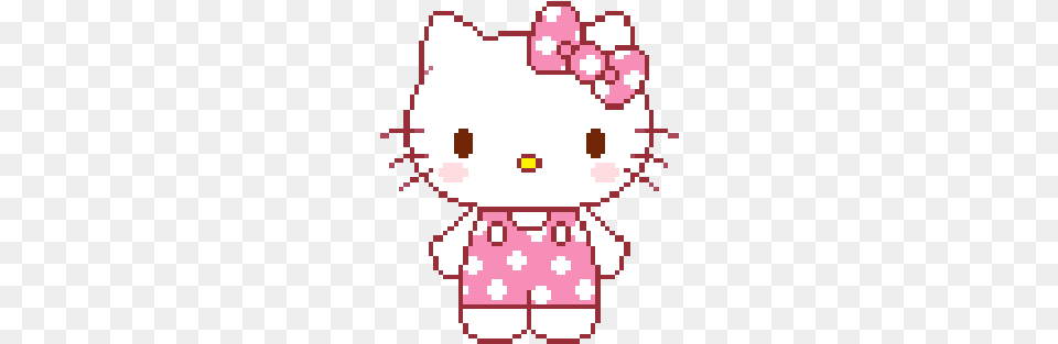 Pixel Hello Kitty Hello Kitty Pixel, Toy, Teddy Bear, Dynamite, Weapon Free Png Download