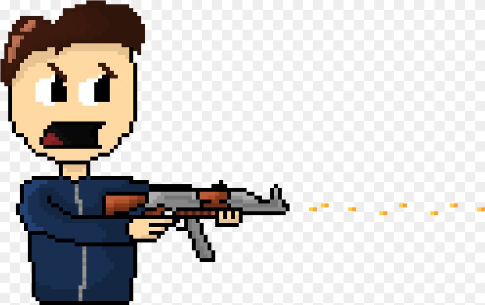 Pixel Killer, Firearm, Gun, Photography, Rifle Free Png Download