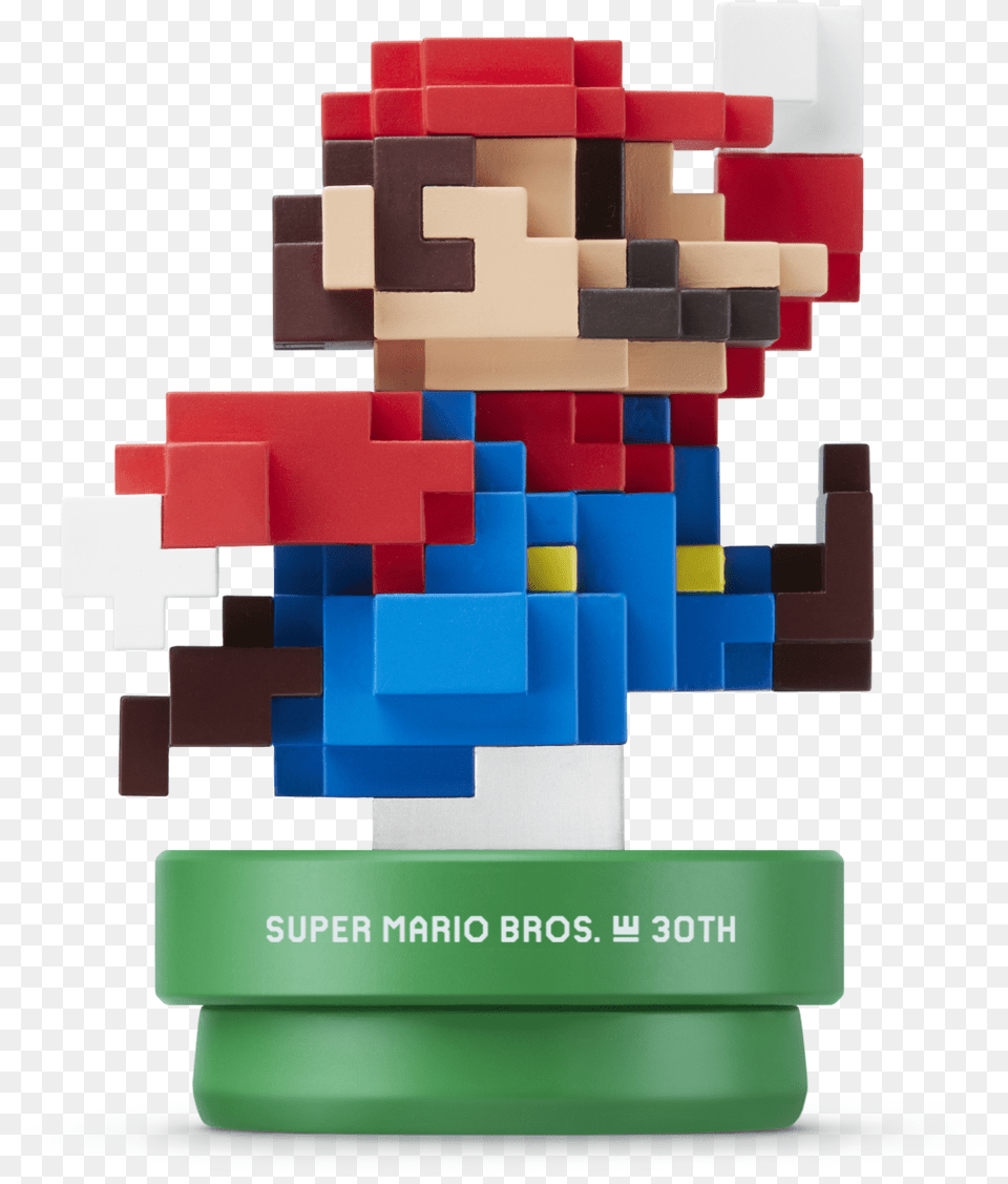 Pixel Mario Amiibo, Nutcracker, Toy Png Image