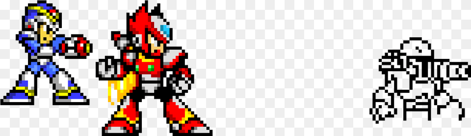 Pixel Megaman X Sprite, Person Free Png Download