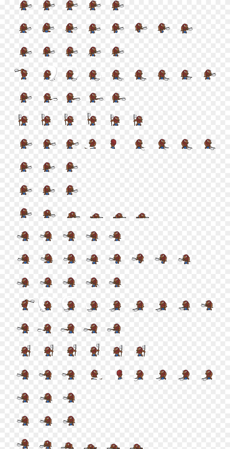 Pixel Minotaur Sprite Sheet, Text, Person, Alphabet Png