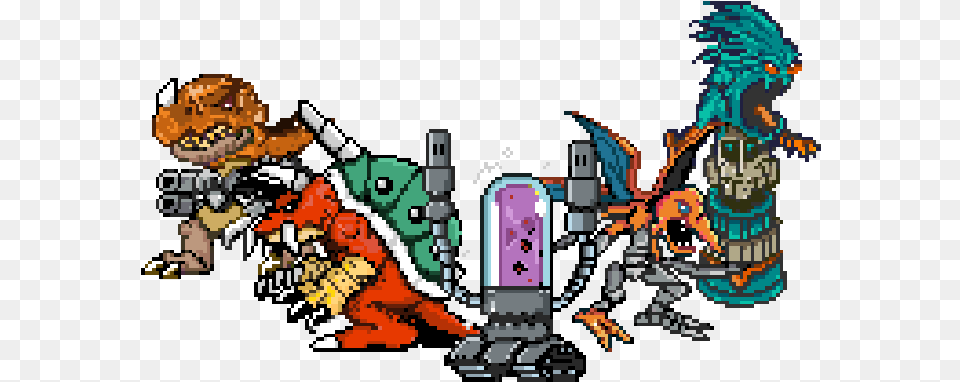 Pixel Monsters Pixel Monsters, Art, Graphics, Chess, Game Png