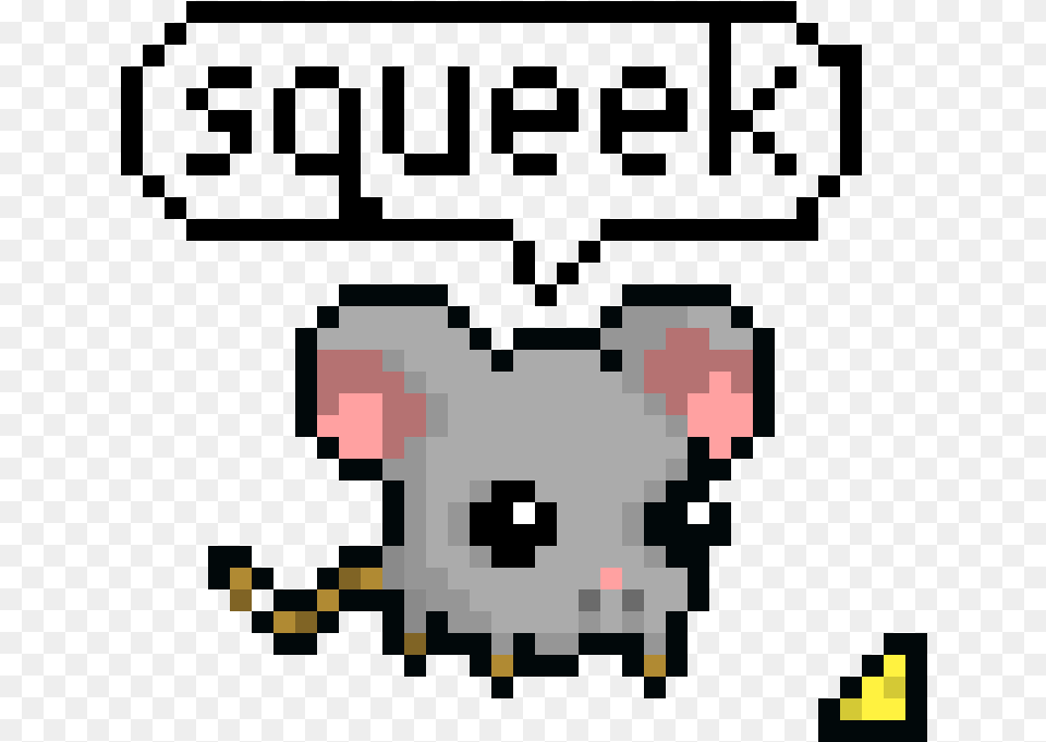 Pixel Mouse Mouse Pixel Art, Scoreboard, Animal, Mammal Free Png Download