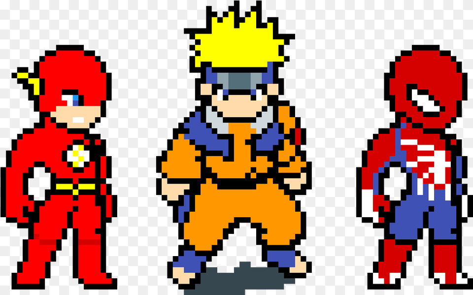 Pixel Naruto, Person Free Png Download