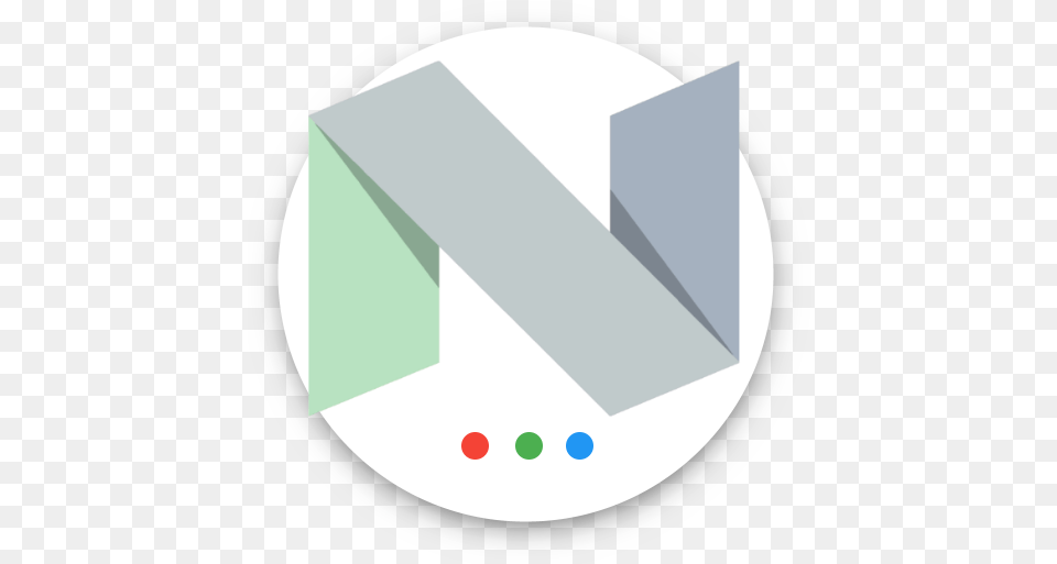 Pixel Nougat Cm 121 13 Theme Old Versions For Android Circle, Triangle, Astronomy, Moon, Nature Png Image