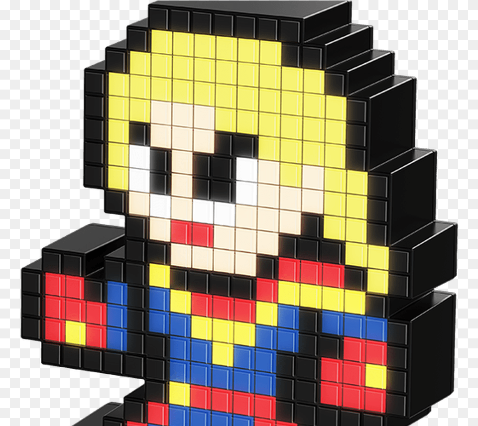 Pixel Pals Marvel Vs Capcom Captain Marvel Vs Chun Marvel Pixel Pals, Toy, Architecture, Building, Rubix Cube Png