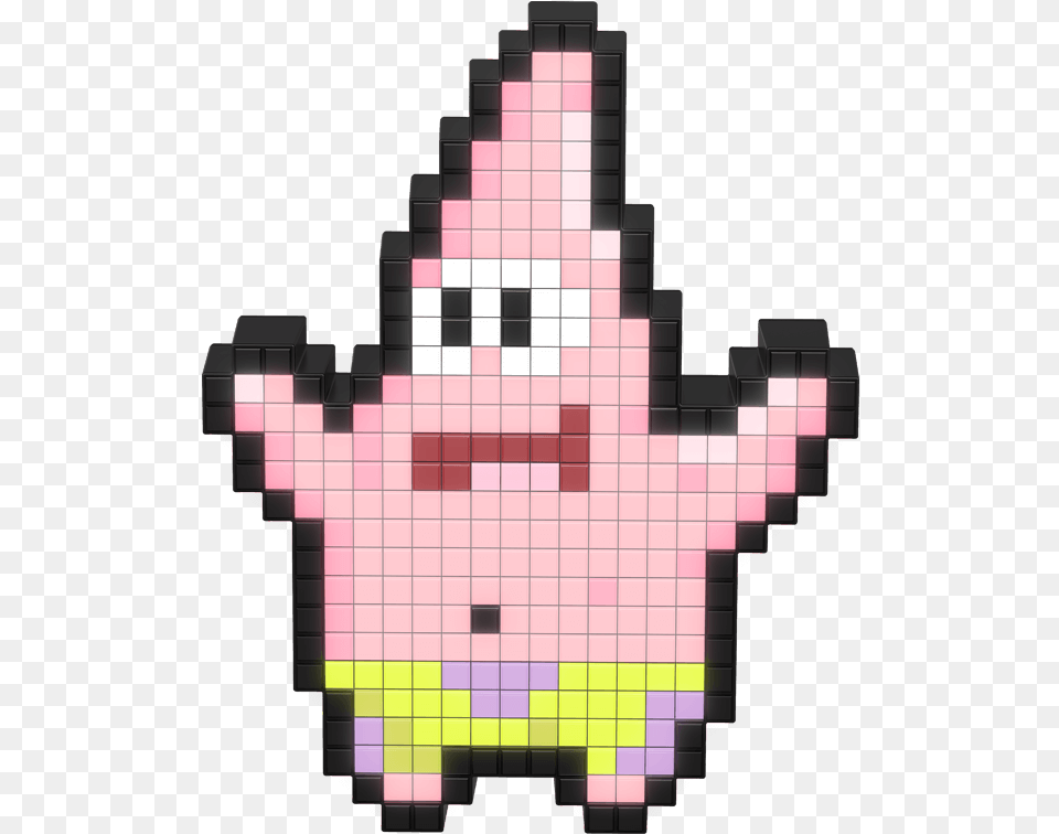 Pixel Pals Patrick Spongebob Squarepants Enchanted Golden Apple Minecraft, Toy Free Png