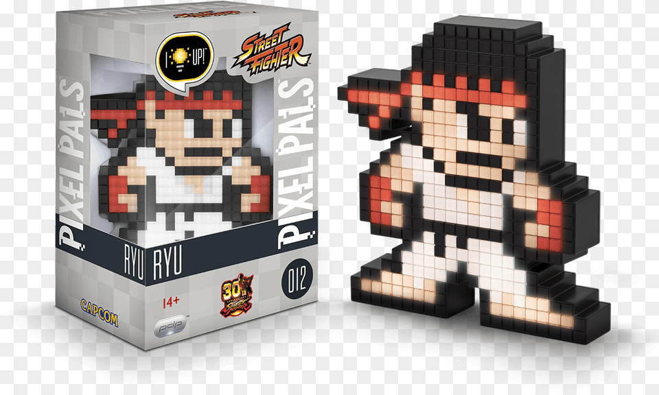 Pixel Pals Street Fighter, Toy, Game, Person, Face Png Image