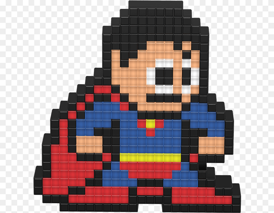 Pixel Pals Superman, Art, Toy Png Image