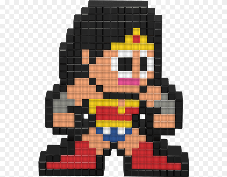 Pixel Pals Wonder Woman, Architecture, Building, Art Png Image