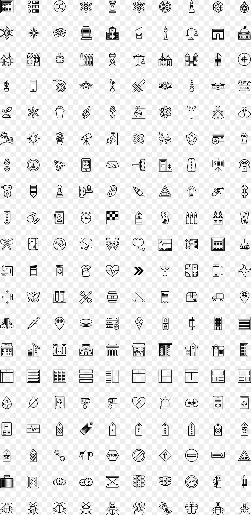 Pixel Perfect Vector Icons, Nature, Night, Outdoors Free Transparent Png