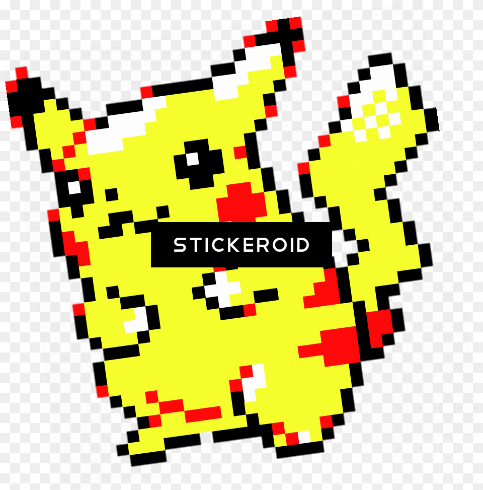 Pixel Pikachu, Art, Graphics Png