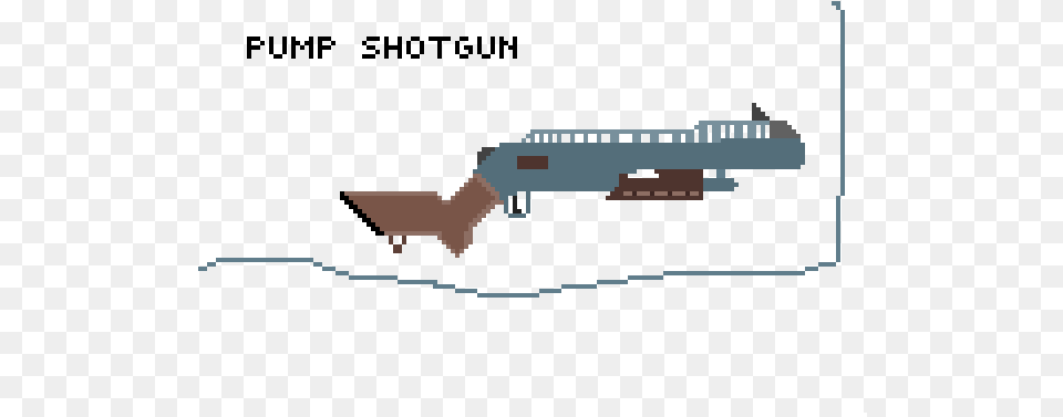 Pixel Pump Shotgun Ranged Weapon, Firearm, Gun, Rifle Free Png