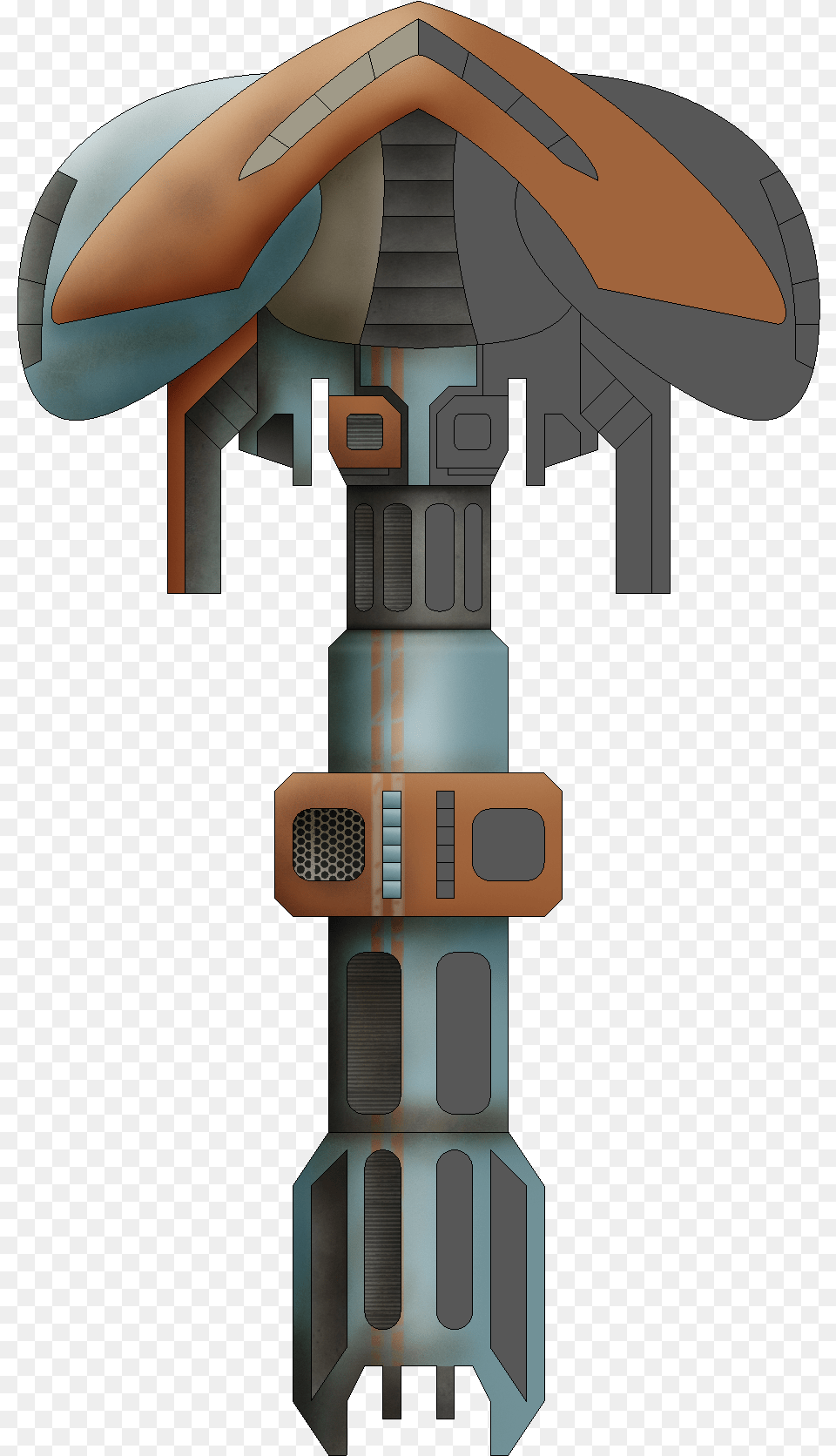 Pixel Spaceship Top Down Turret Sprite Hd Top Down Turret, Cross, Symbol Png Image