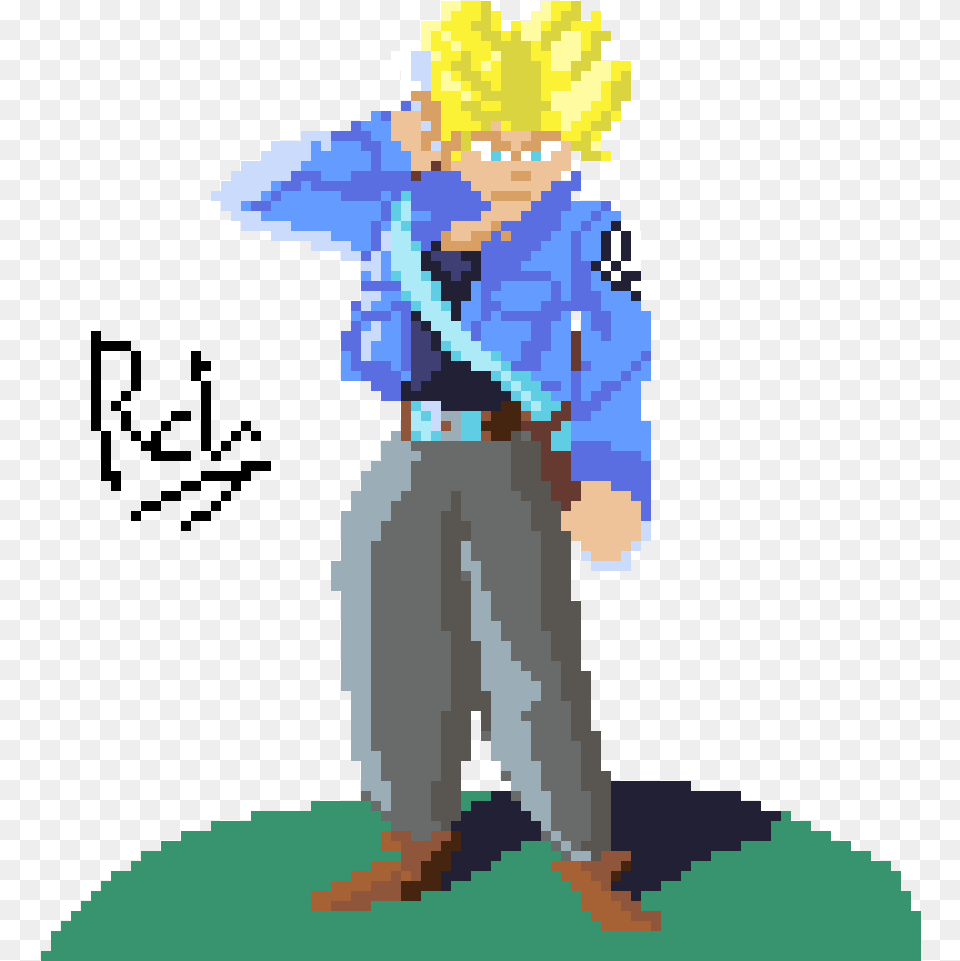 Pixel Trunks By Ryanlatta Fictional Character, Boy, Child, Male, Person Free Png Download
