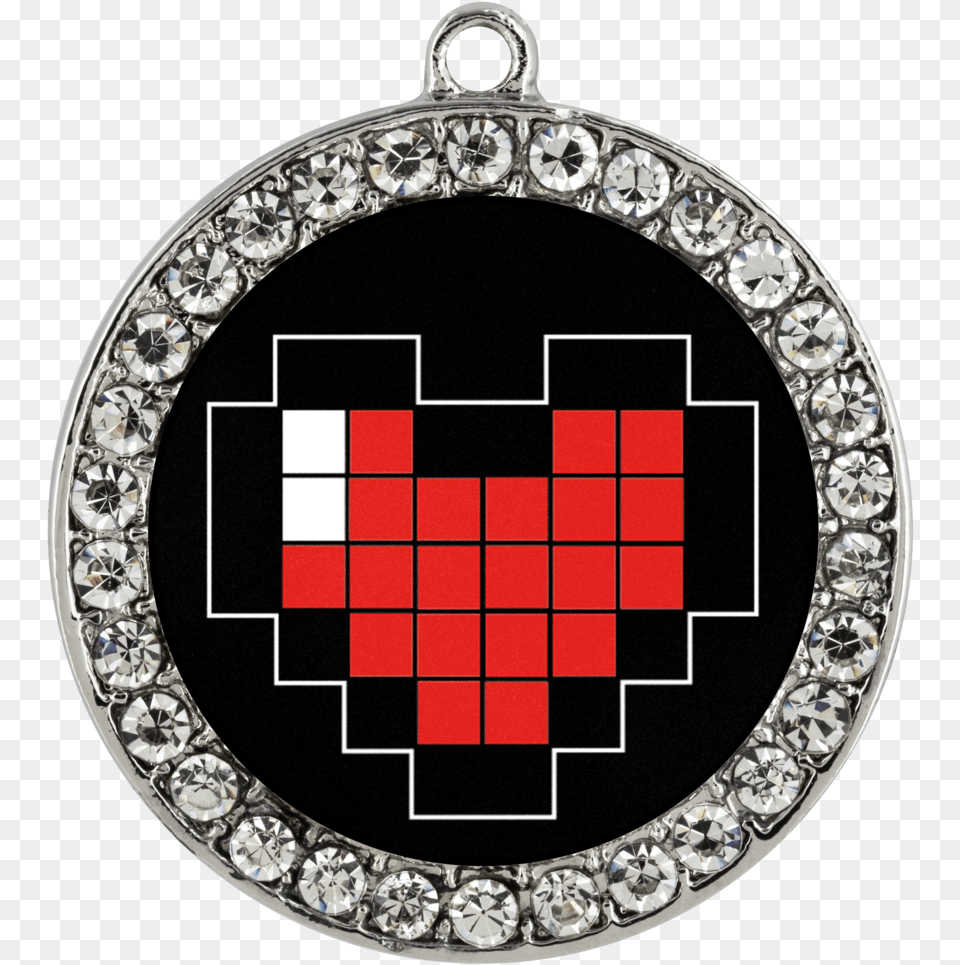 Pixelated Heart, Accessories, Diamond, Gemstone, Jewelry Free Png Download
