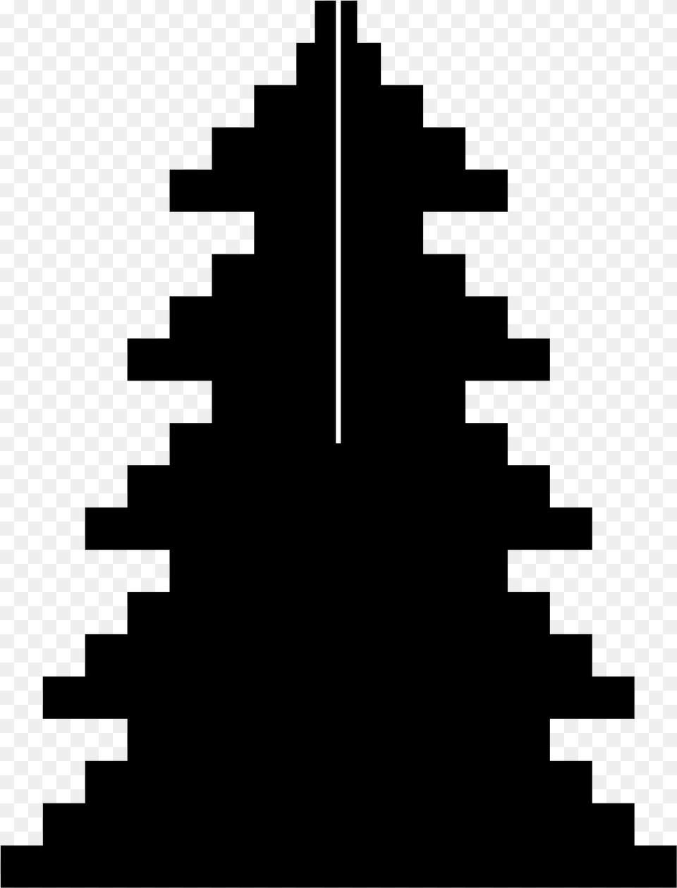 Pixelated Tree Cut Out Pixelated Christmas Tree, Cross, Lighting, Symbol, Sword Free Transparent Png