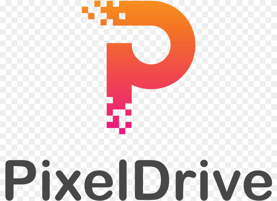 Pixeldrive Vertical Logo P Pixel Logo, Text, Number, Symbol Png Image