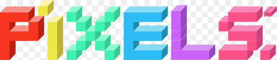 Pixels 3d Logo Architecture, Art, Graphics Png