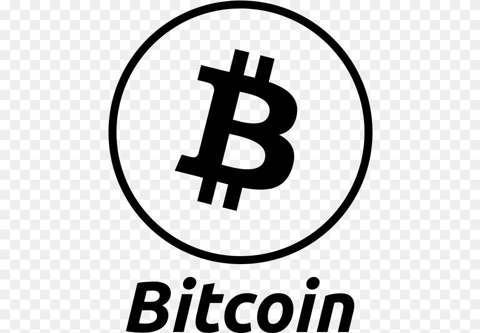 Pixels Bitcoin Logo White, Gray Free Png Download