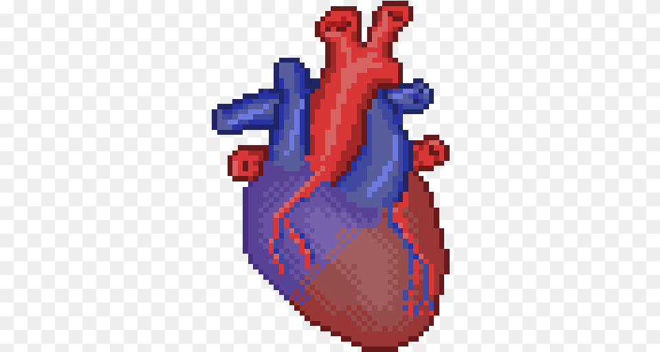 Pixels Drawing Realistic Real Heart Pixel Art, Person Free Transparent Png