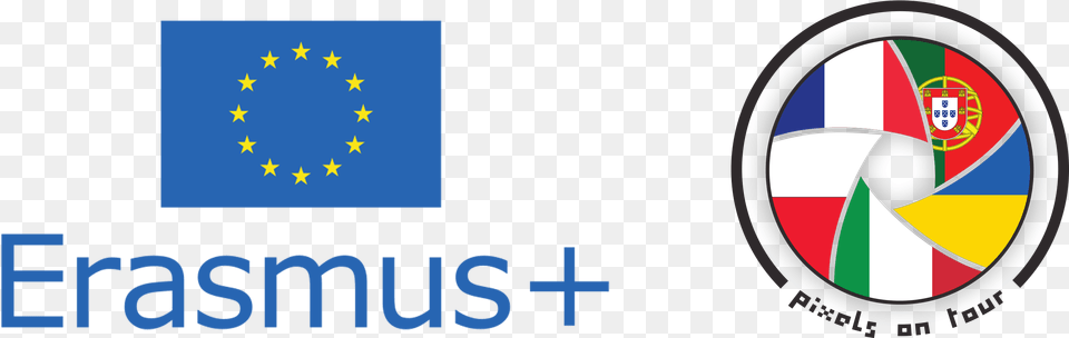 Pixels On Tour Erasmus Plus, Logo Png Image