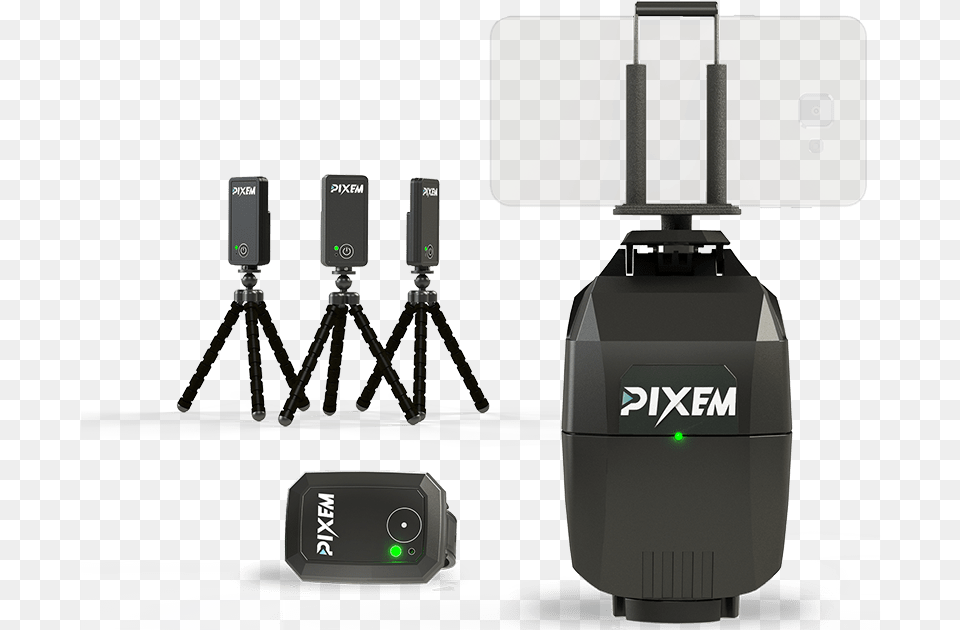 Pixem Robot Cameraman Pixio Camera, Tripod, Electronics, Speaker Free Transparent Png