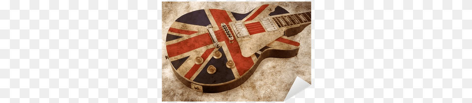 Pixerstick Klistremerke Grunge Brit Popgitar Pixers Rs Sticker For Samsung Galaxy Tab Guitar, Musical Instrument Free Png Download
