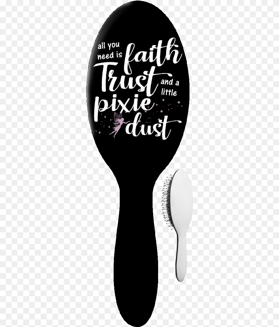 Pixie Dust Fairy Hair Brush Hairbrush, Device, Tool, Book, Publication Png Image