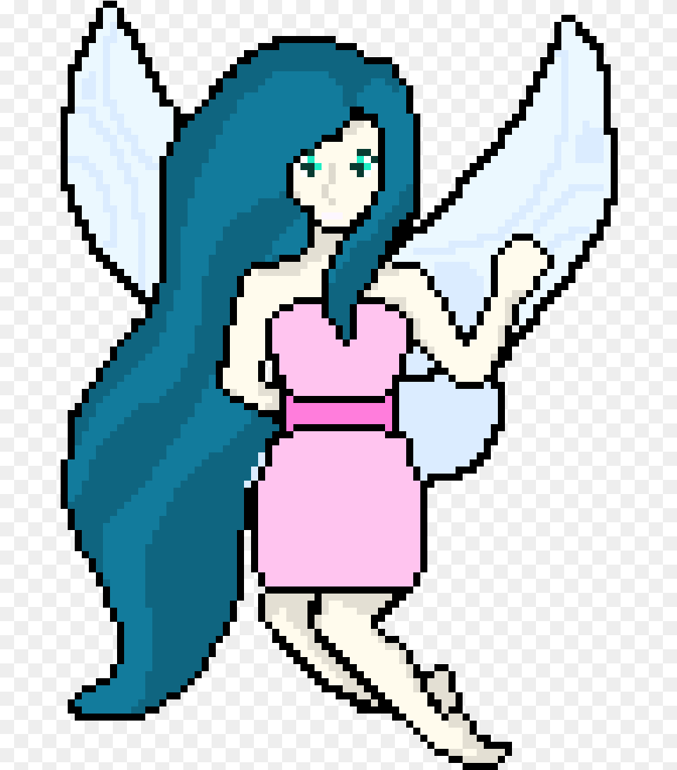 Pixie Pixel Art, Angel, Book, Comics, Publication Free Png Download