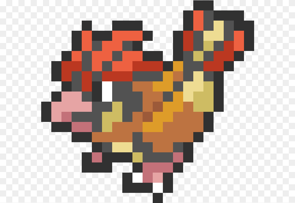 Pixilart 017 Pidgeotto Mini Sprite By Andruru Pokemon Pixel Art Pidgey, Pattern, Graphics, Accessories Free Png