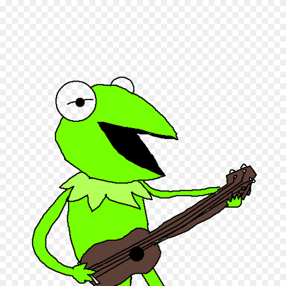 Pixilart, Cartoon, Guitar, Musical Instrument, Person Free Transparent Png