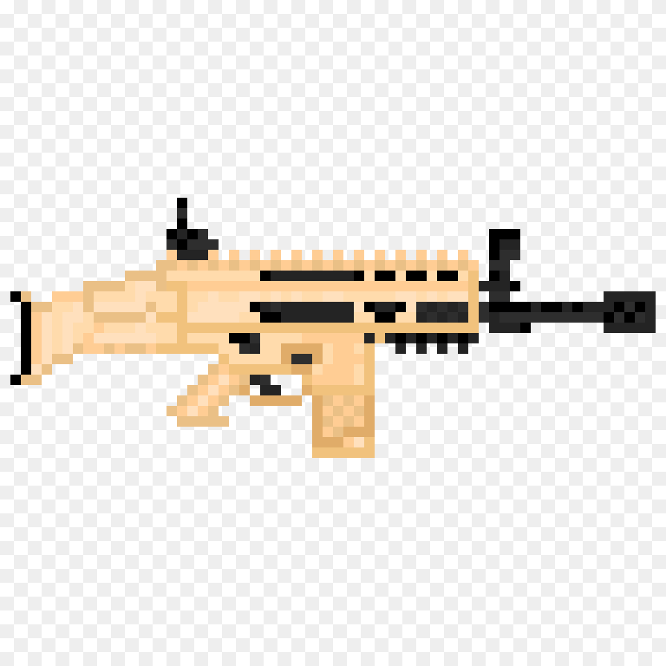 Pixilart, Firearm, Gun, Rifle, Weapon Png Image