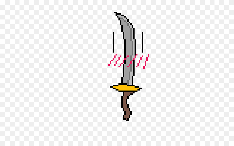 Pixilart, Sword, Weapon, Blade, Dagger Png Image