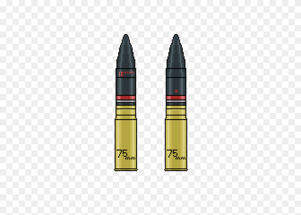 Pixilart, Ammunition, Weapon, Missile, Bullet Png Image