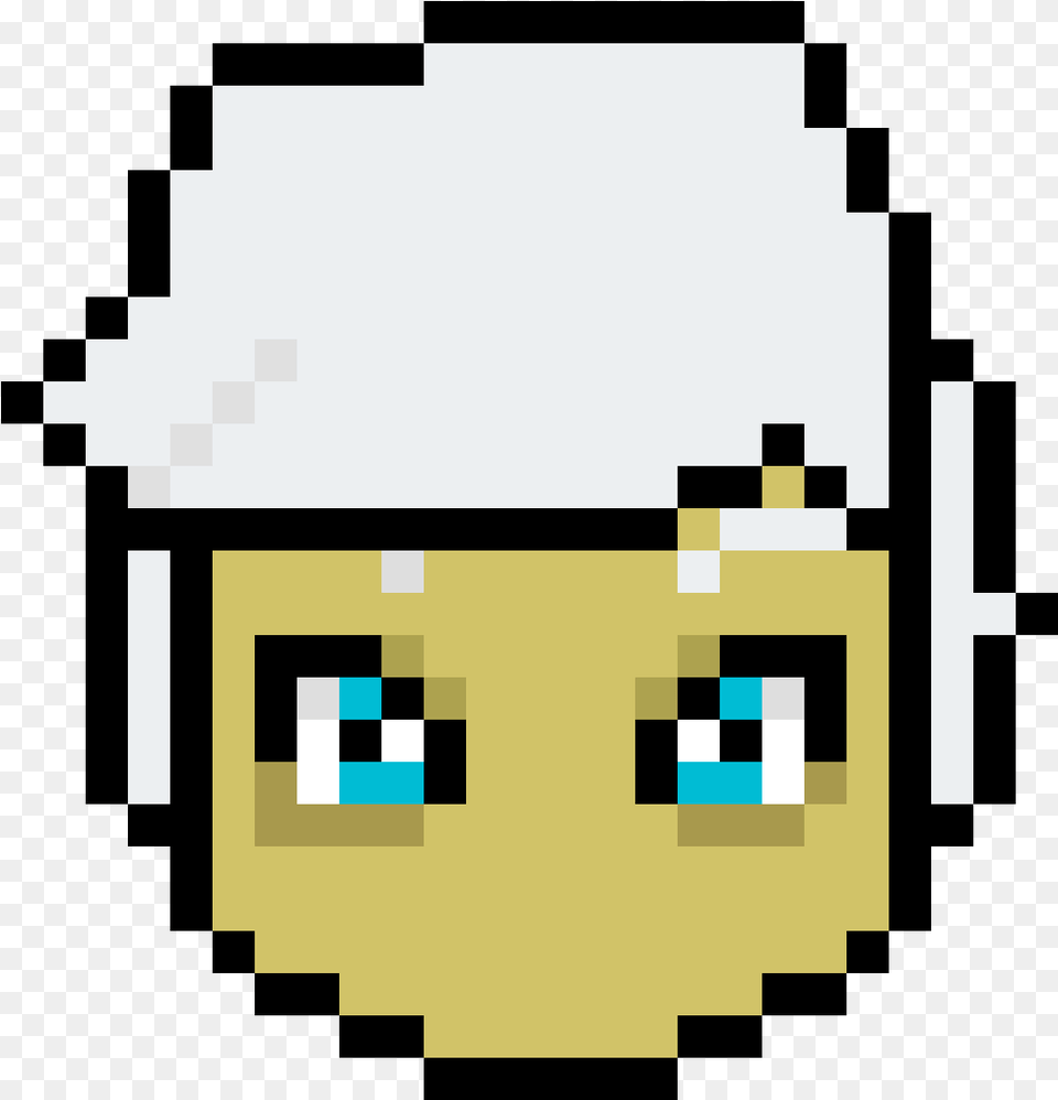 Pixilart 30x30 Anime Face By Tobester Cute Ghost Pixel Art Free Transparent Png
