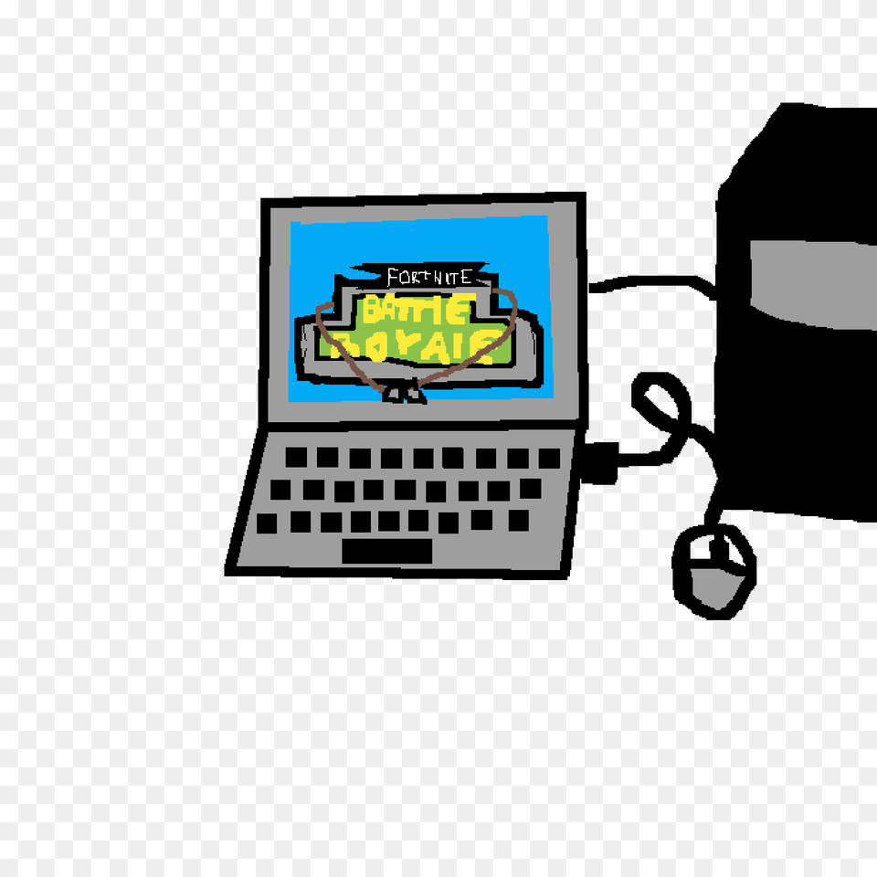 Pixilart, Computer, Electronics, Laptop, Pc Free Png Download