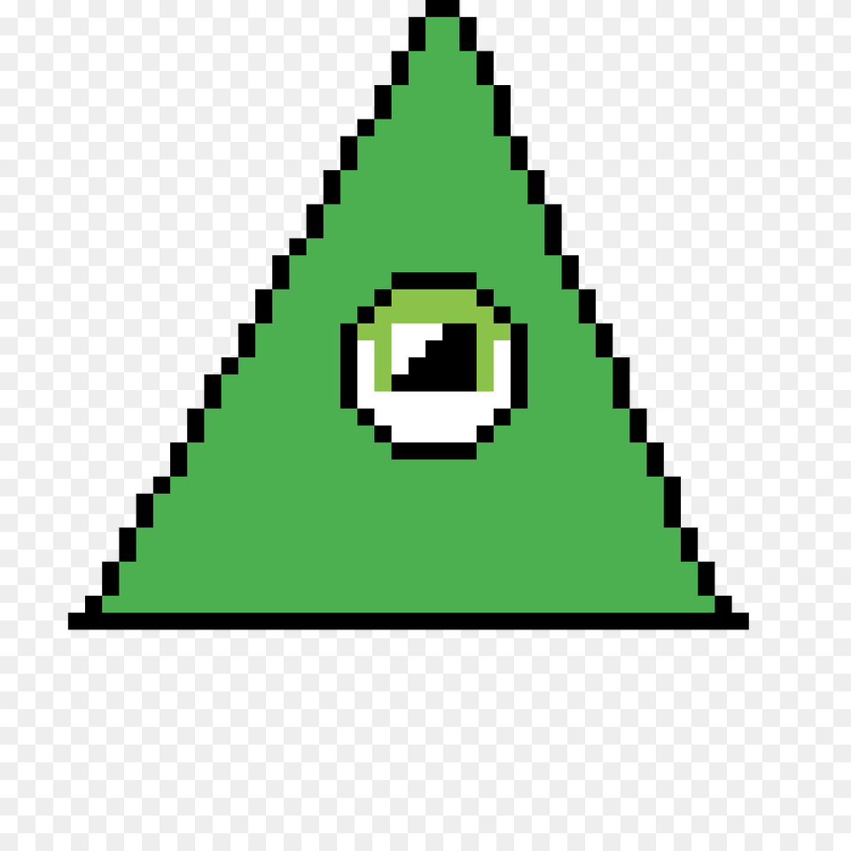 Pixilart, Triangle, Green Png