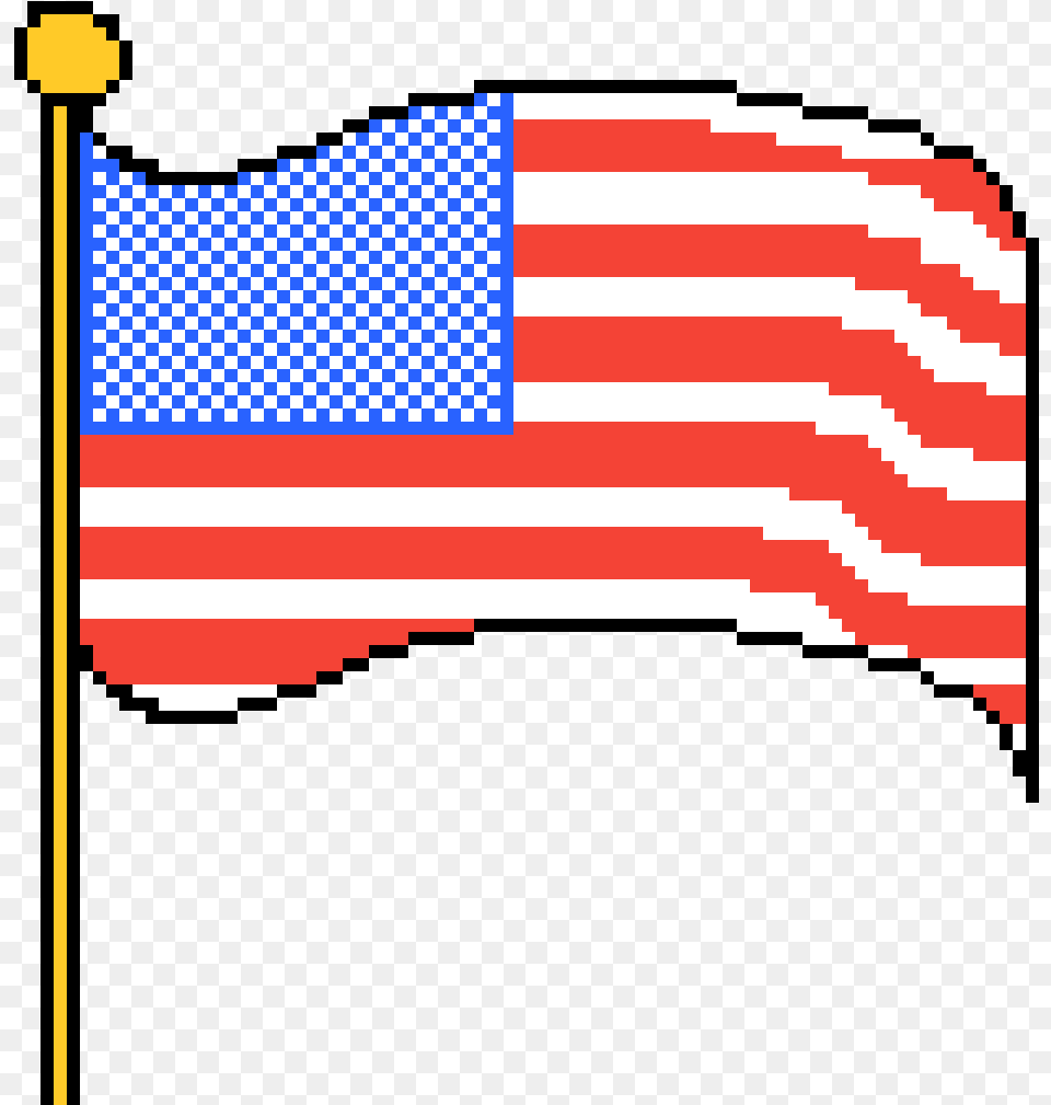 Pixilart American Flag Mcleod 5sos Logo American Russian Flag Clip Art, American Flag Free Png
