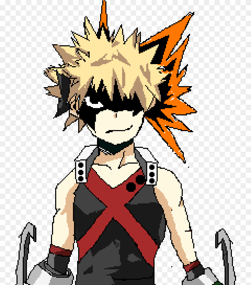 Pixilart Bakugo By Rinnaabarrai Cartoon, Book, Comics, Publication, Baby Free Transparent Png