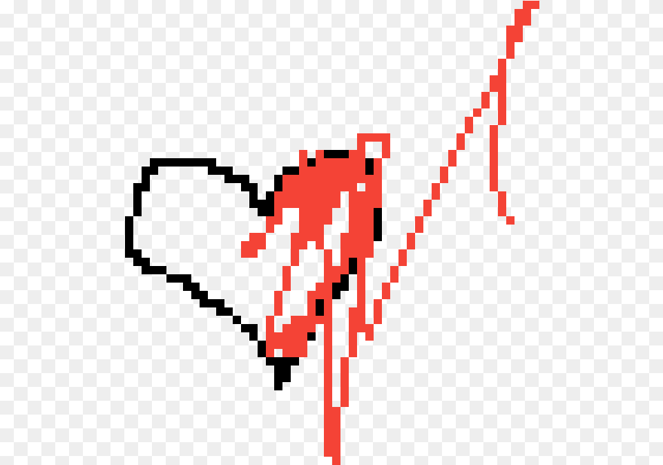 Pixilart Bleeding Heart By Anonymous Clip Art Free Png Download