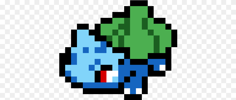 Pixilart Bulbasaur Pixel Art By Anonymous Pokemon Pixel Art Bulbasaur Png Image
