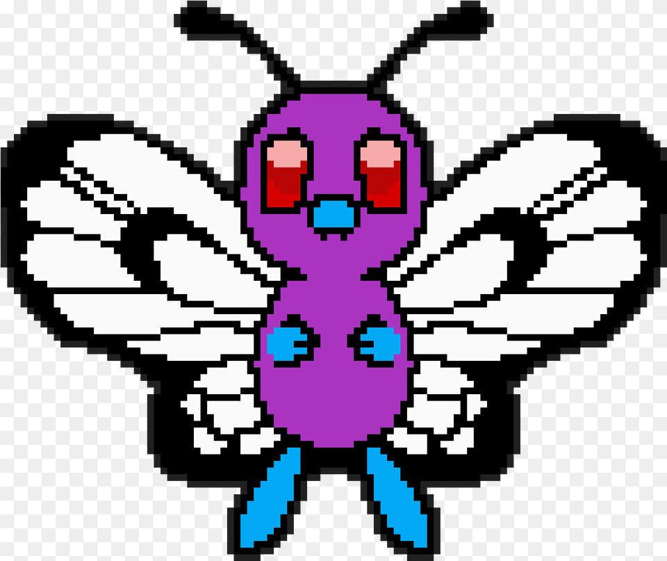 Pixilart Butterfree By Dragonsbreath Ant, Animal, Bee, Insect, Invertebrate Png Image