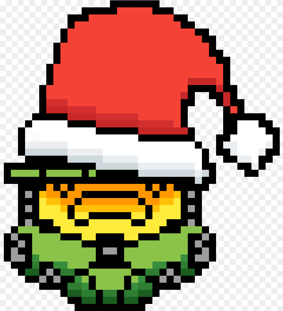 Pixilart Christmas Master Chief By Oracle2929 Smiley Free Png