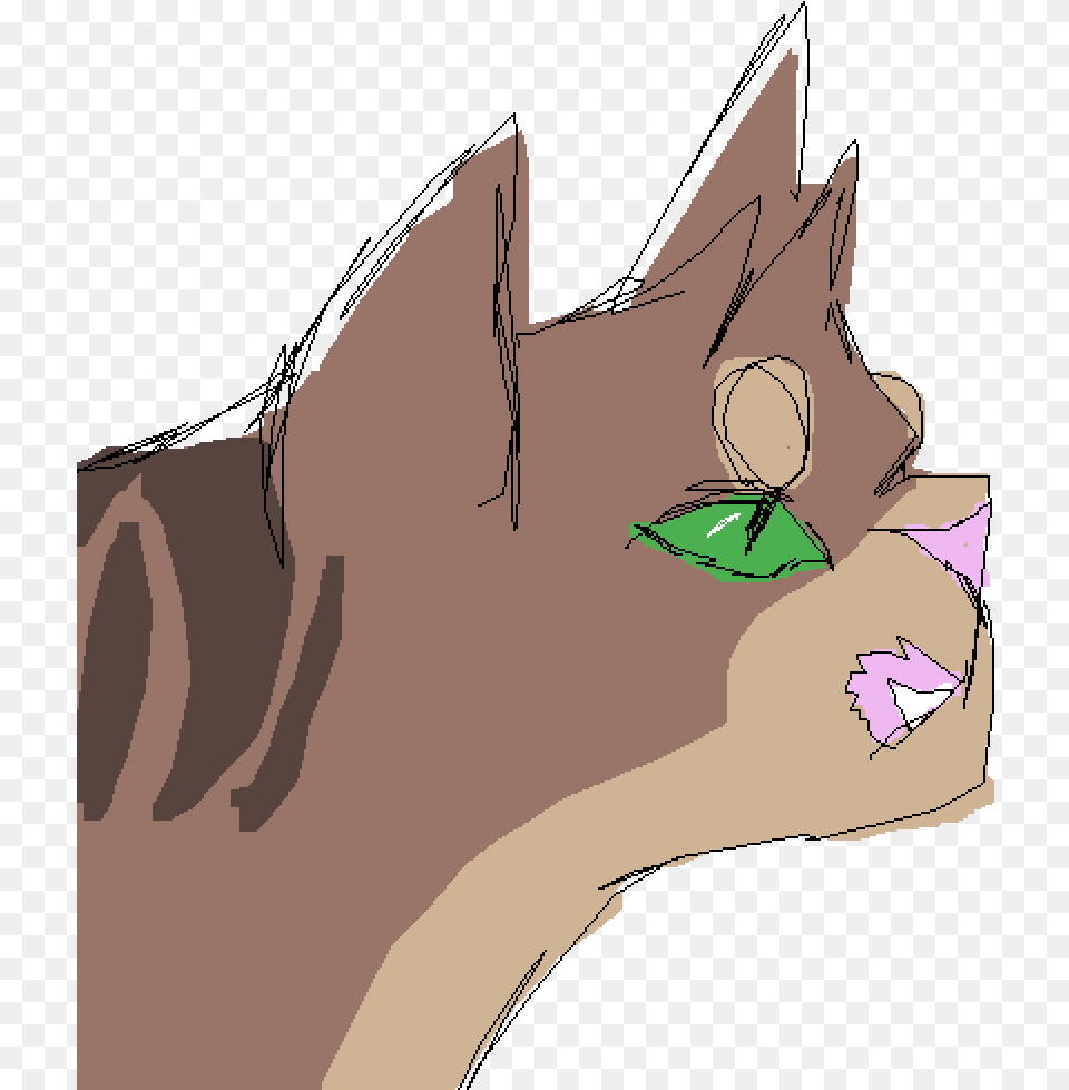 Pixilart Crookedu0027star Doodle By Thatrandomd0gg0 Abyssinian Cat, Adult, Female, Person, Woman Png