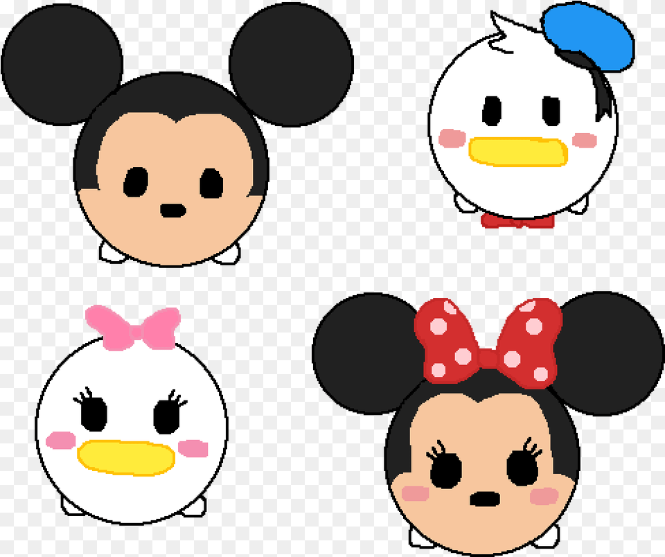 Pixilart Disney Tsum Tsum By Purplelion0112 Dot, Face, Head, Person Free Transparent Png