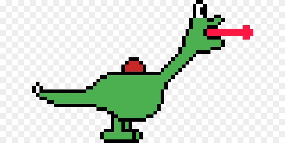 Pixilart Extremely Badly Drawn Yoshi By Anonymous Animal Figure, Dinosaur, Reptile Png