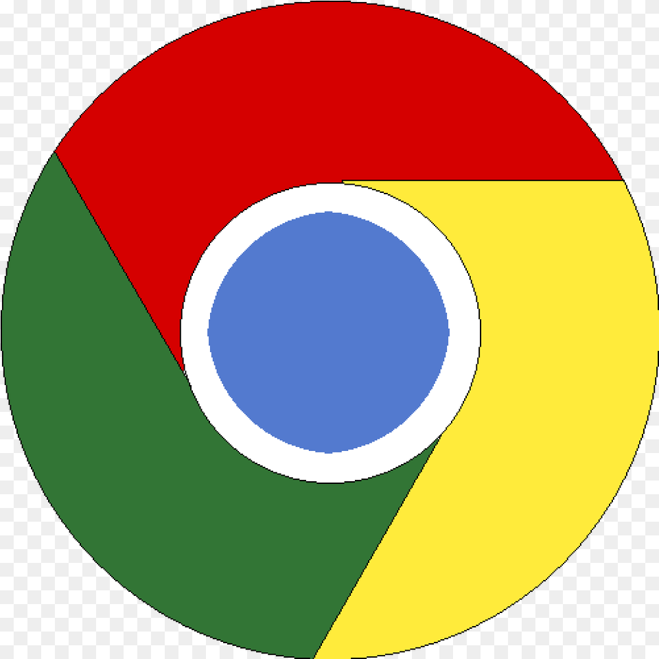 Pixilart Google Chrome Logo By Mikehock Icy Google Chrome Icon, Disk Free Png