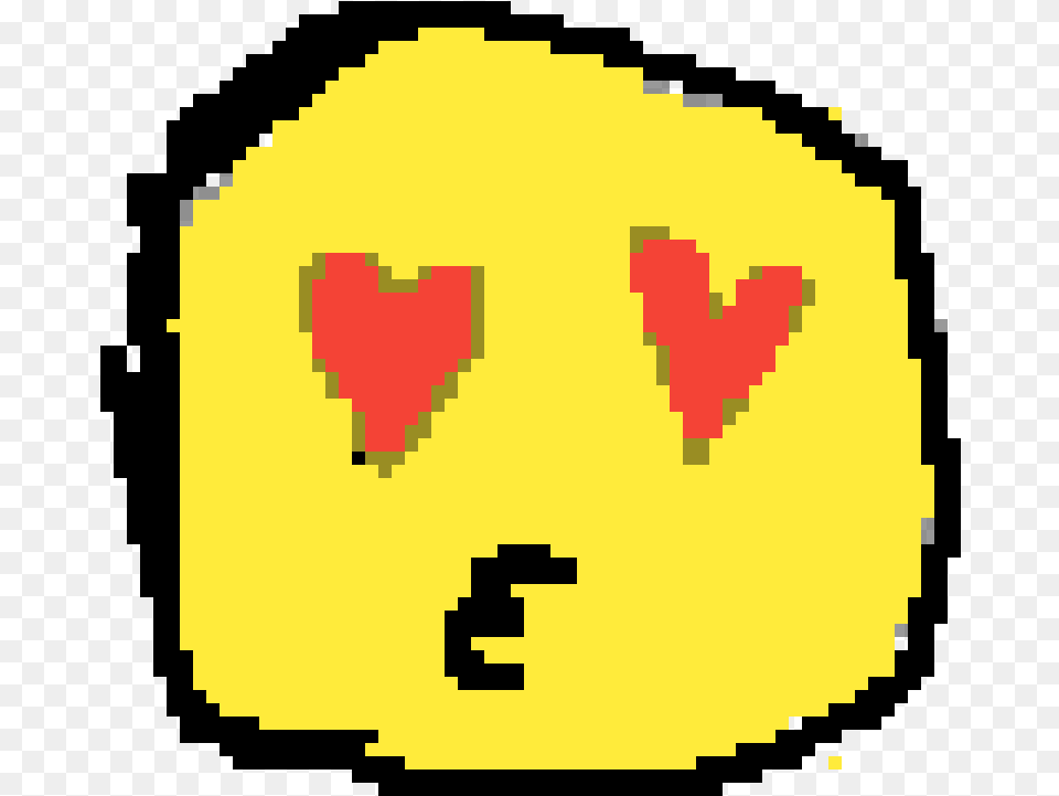 Pixilart Heart Emoji By Anonymous Happy Free Transparent Png